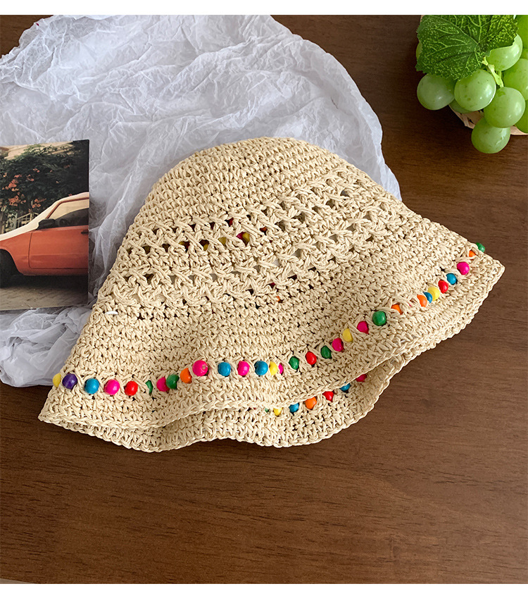 Casual, Simple Style Style Unisex Casual Simple Style Solid Color Big Eaves Bucket Hat