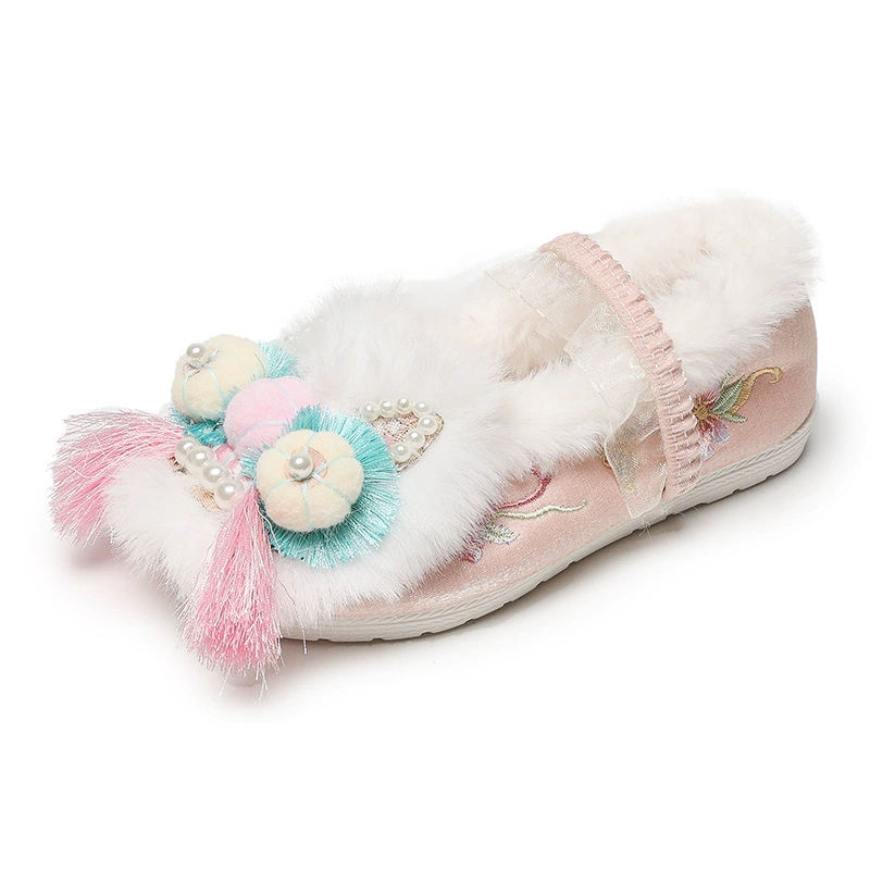 Hanfu, warm children's shoes