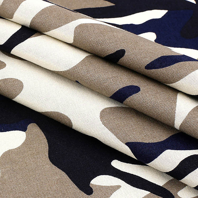 Tejido al por mayor 100% algodón camuflado uniforme