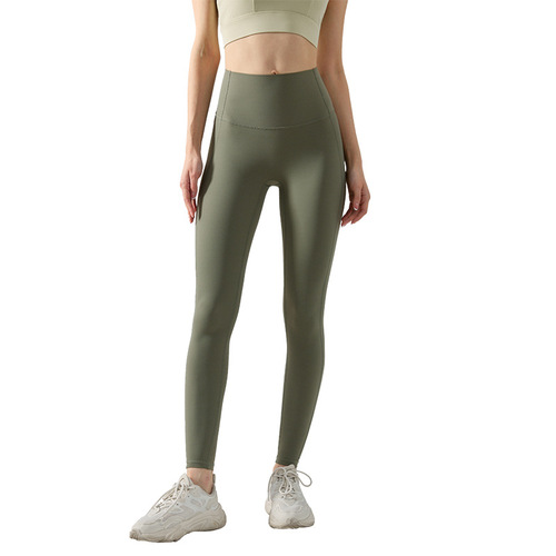 Nulux High-Intensity Compression Yoga Pants with High-Waisted Abdominal Support, Ultra-Stretchy, Ultra-Thin, Quick-Drying Fitness Leggings