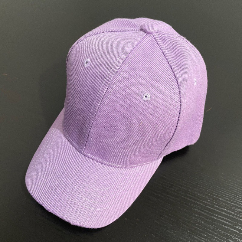 라이트 버전 야구 모자 보라색
