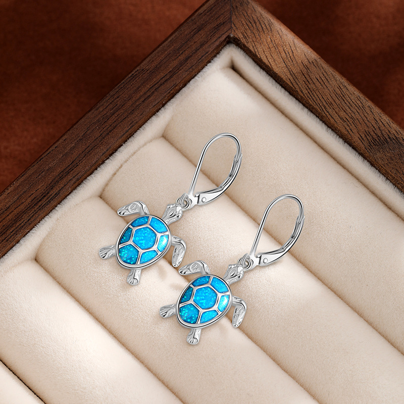 Pendientes de plata de ley 925 de venta caliente transfronteriza europea y americana