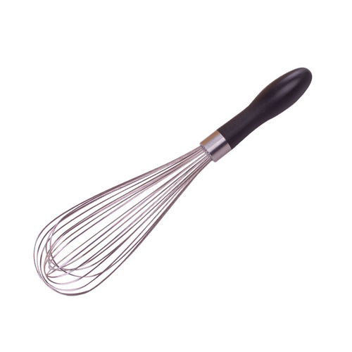 Manufacturer wholesale stainless steel manual egg whisk home egg mixer cake cream kitchen baking small tools