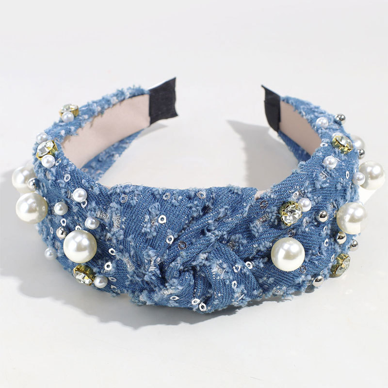208g Weight Hair Band Hair Accessories Type 1 Piece Quantity Indoor, Daily Occasion Solid Color Pattern Women's Gender Vacation, Simple Style Style Women's Vacation Simple Style Solid Color Cloth Hair Band 6