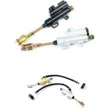 摩托车改装后碟刹后刹泵液压上泵CQR大地鹰越野一字泵后刹车上泵