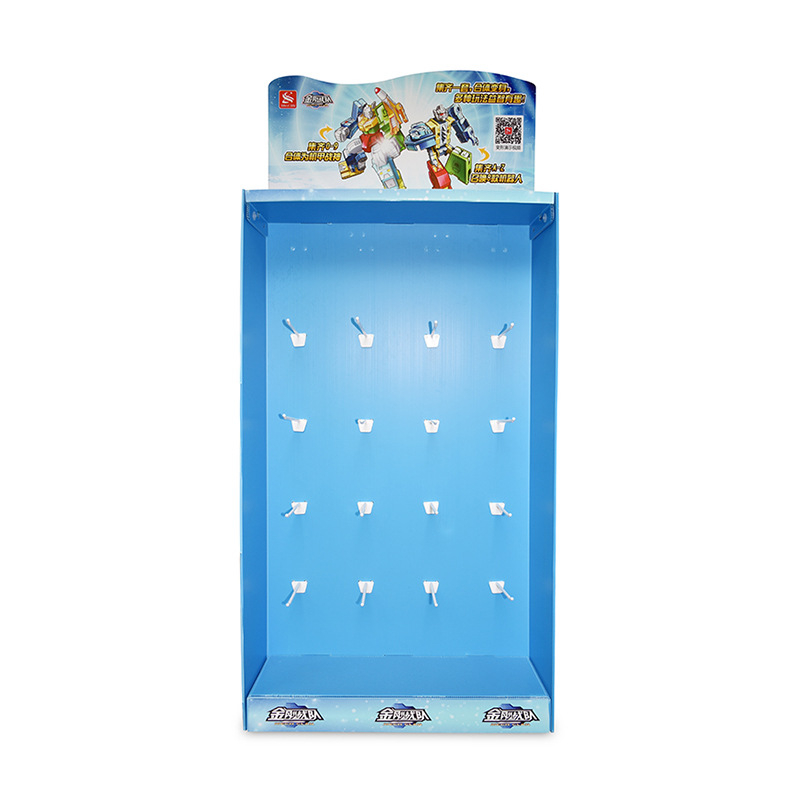 玩具柜台展示架 中空板陈列架 商超展示促销展架 台面展示盒