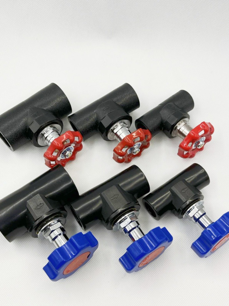 PE截止阀料自来水管阀门升降式4分20热熔焊接开关6分251寸32