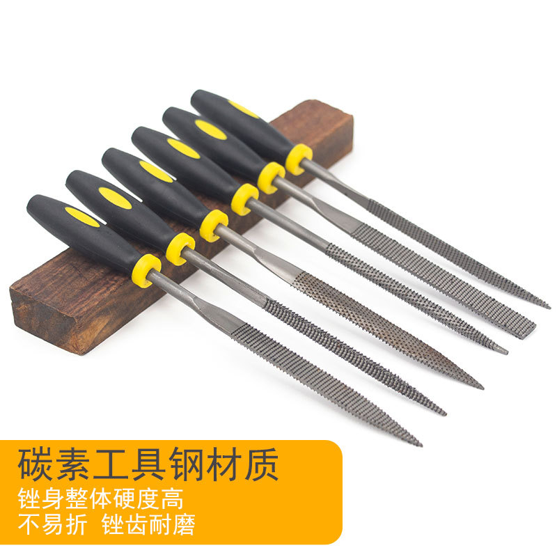 什锦锉 红木锉刀打磨粗齿软材质木工挫刀套装迷你硬木小锉6件套-阿里巴巴