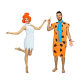 European and American Halloween Stone Man Original Savage cos Dress Adult Boys and Girls Party Cosplay Dress