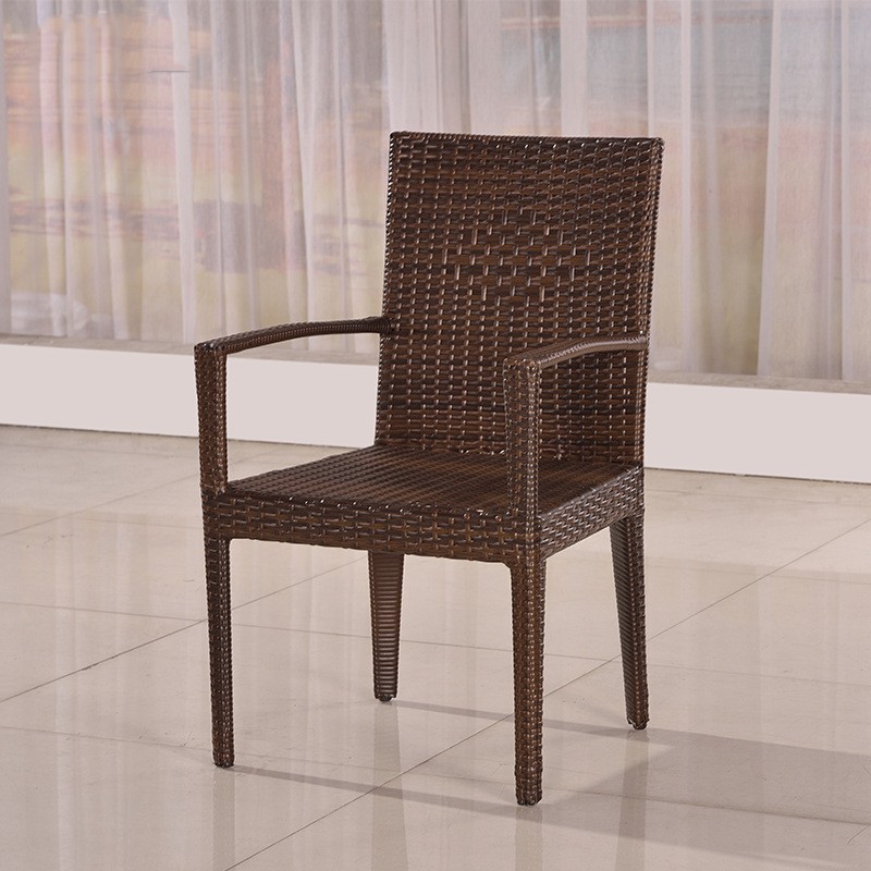 Sillas de caña al aire libre balcón terraza sillas de caña jardín al aire libre ocio comedor de té café mesas y sillas