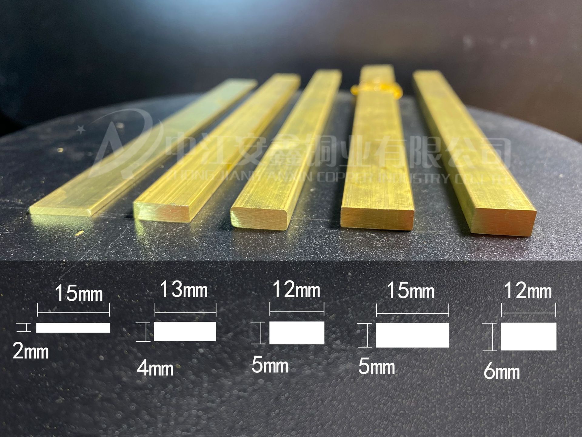 批发各种规格扁铜条 方形 铜镶嵌装饰 实心铜条 规格齐全