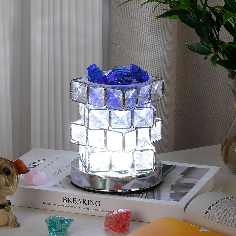 Cross-Border Magic Cube Crystal Salt Lamp Himalayan Night Light Bedroom Sleep Bedside Atmosphere Lamp Decorative Aromatherapy Table Lamp Cross-Border Magic Cube Crystal Salt Lamp Himalayan Night Light Bedroom Sleep Bedside Atmosphere Lamp Decorative Aromatherapy Table Lamp