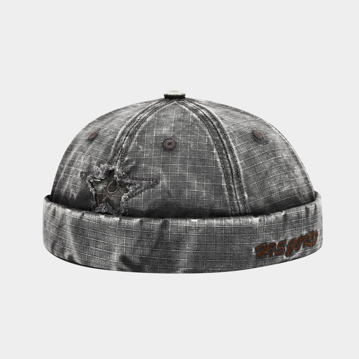 Modas de moda retro hombre retro sombrero de otoño calles hip hop letras pentagrama pegatinas gorras de piel de melón mujer