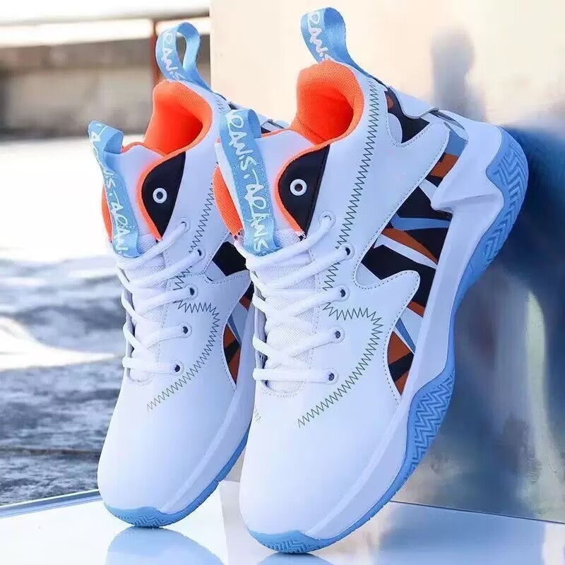 Lq-4 basketball white and blue