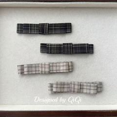 日韩一字蝴蝶结半成品布艺配件 DIY时尚百搭发夹服装箱包鞋袜辅料