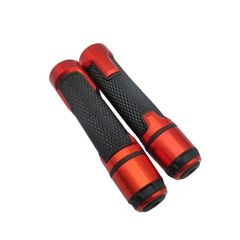 Motorcycle Handlebar Cover Cnc Modified Handlebar Rubber Cover 22mm Handlebar Universal Handlebar Rubber Cross-Border Factory Direct Supply