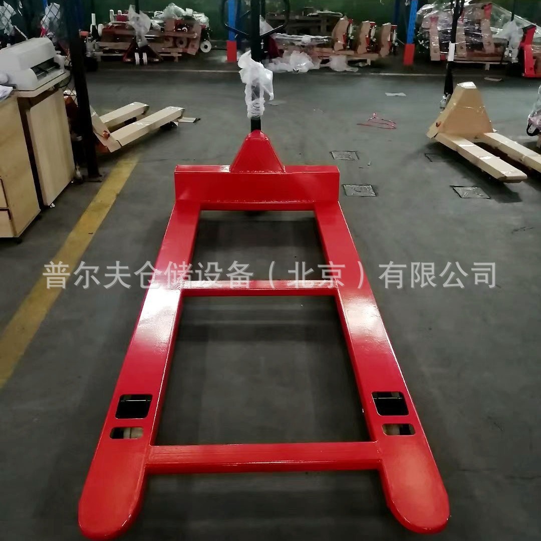 非标加宽加长超窄超低低放手动液压托盘搬运车高提升地牛叉车超短