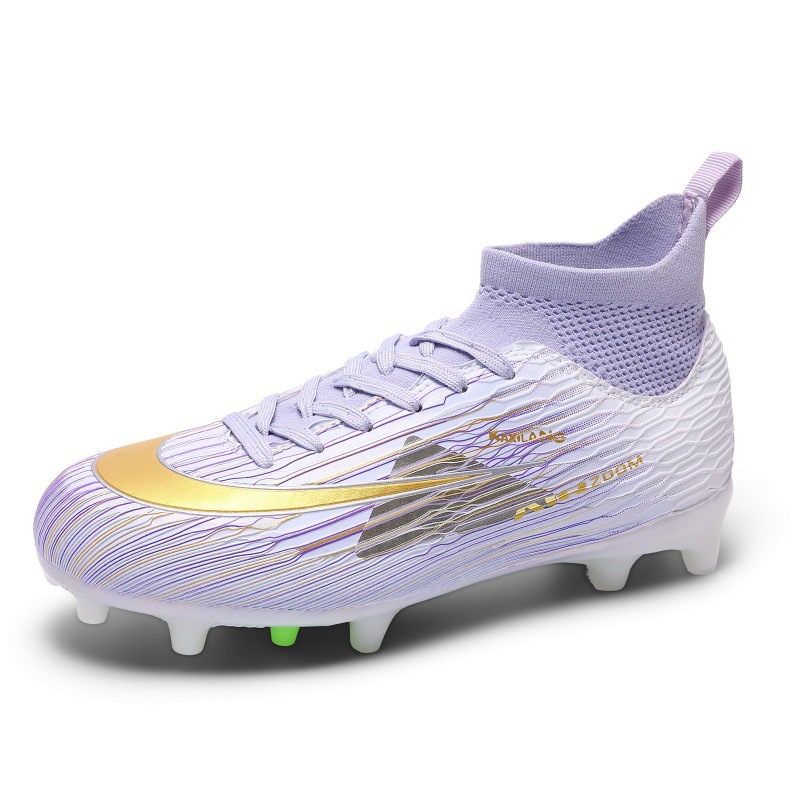 Zapatillas de Fútbol de Caña Alta TF de TPU Equilibrio para Césped Artificial y Fútbol