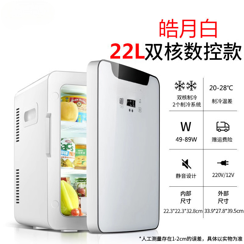 P8L迷你车载家两用冰箱家用寝室学生制冷单人宿舍小型冰箱|undefined