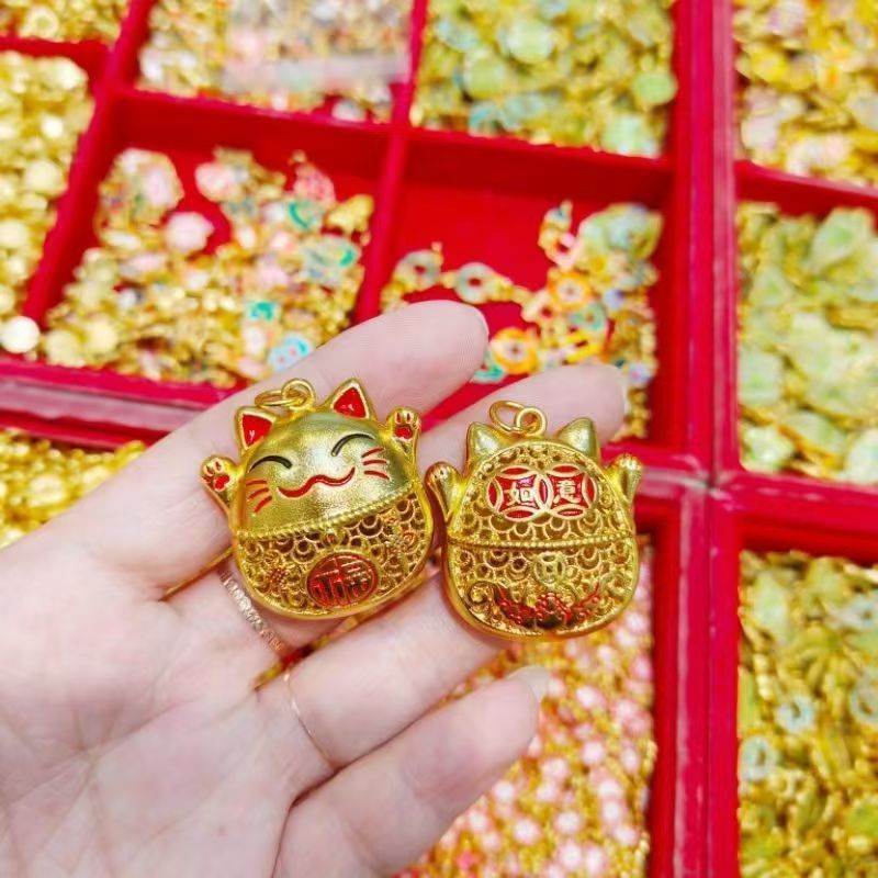 出入平安钥匙扣挂件合金配件挂饰工汽车钥匙链饰品招财进宝摆件|undefined
