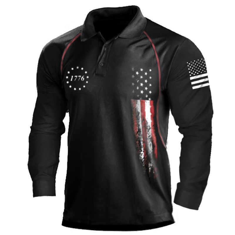 Jersey transfronterizo color a juego casual deportes impresión 3D retro streetwear sudadera camisa de manga larga Comercio exterior ropa de hombre