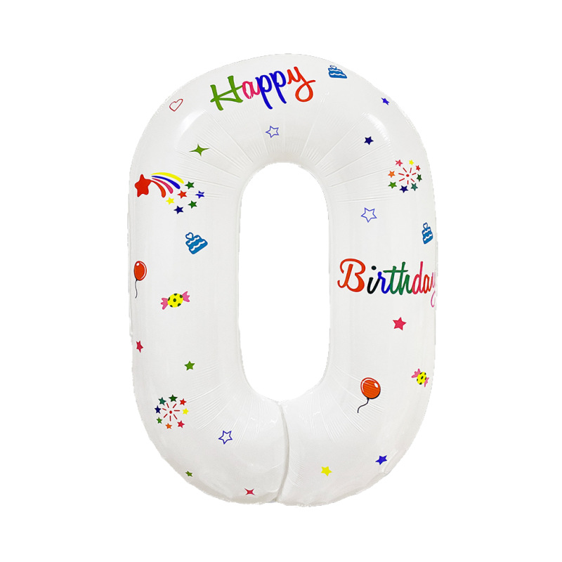 32 pulgadas estadounidenses perladas BABY impresión de crema de globo de película de aluminio digital delgado color jalea de globo digital image 176