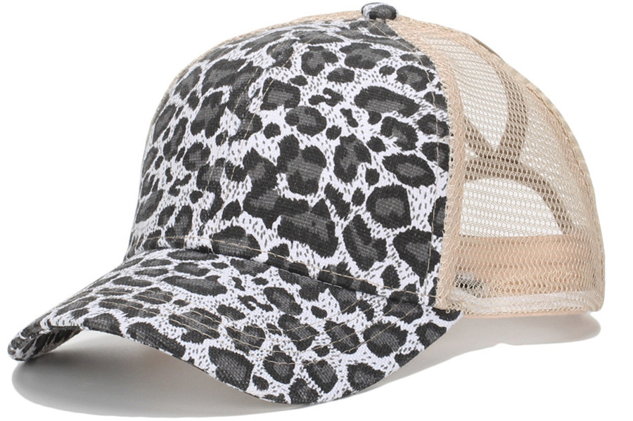 Unisex Streetwear Leopard Curved Eaves Baseball Cap display picture 1