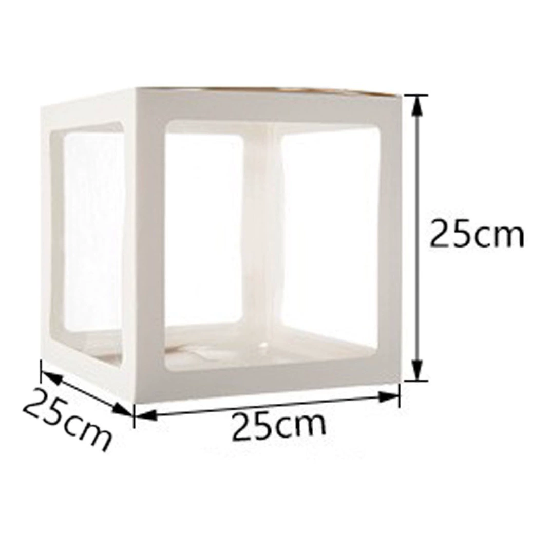 Кибер-красный воздушный шар коробка BABY банкет украшение для дня рождения любовь коробка для воздушных шаров Вечеринка Свадебная атмосфера