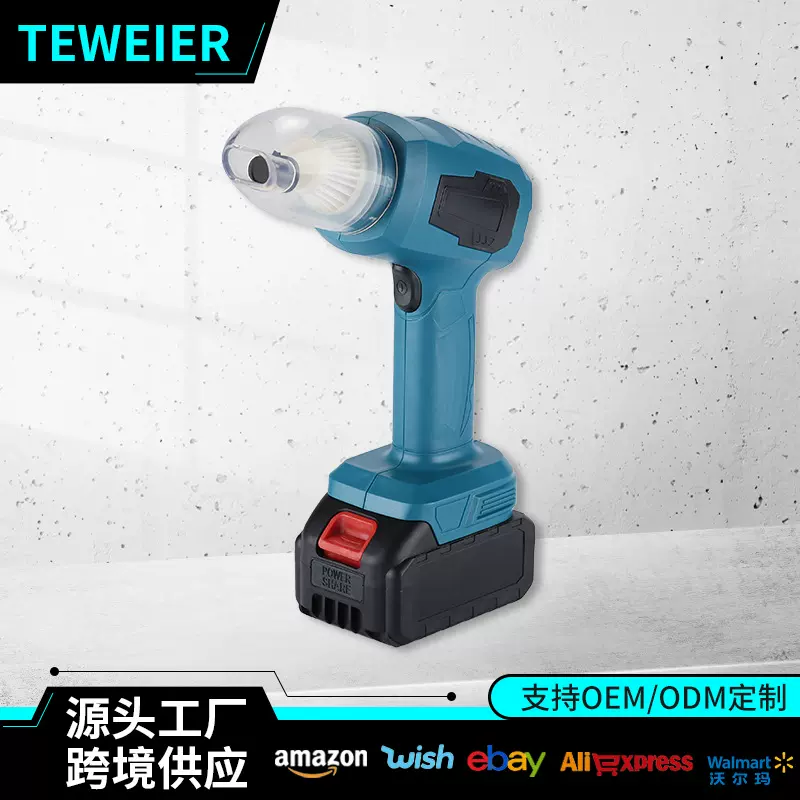 跨境多功能车载吸尘器外贸充电无线锂电车用吸尘器小型吸尘机批发