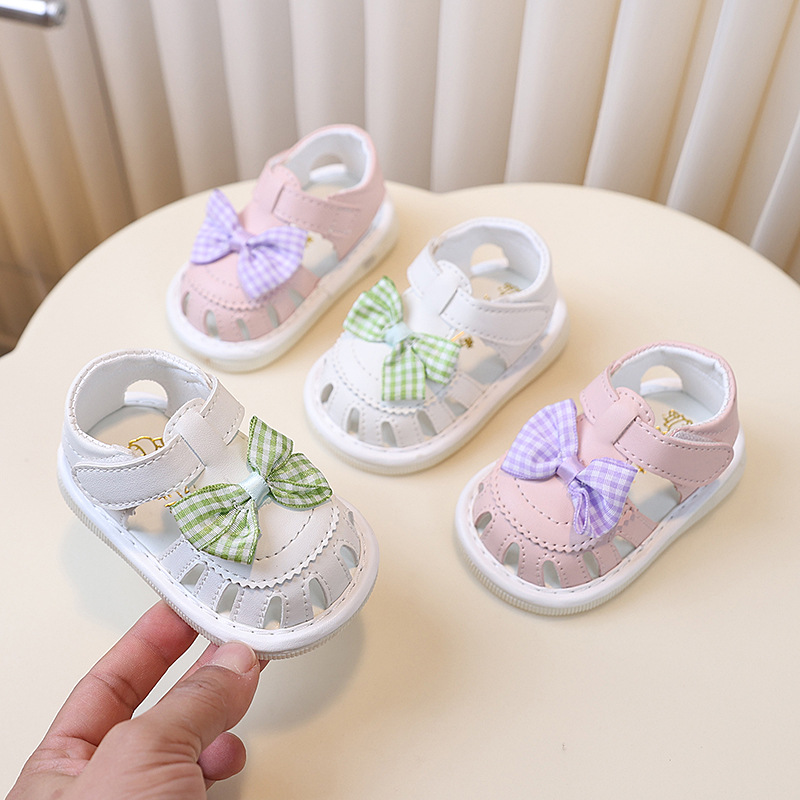A generation of baby girl sandals spring and summer new girls shoes 01-2 years old cute princess called toddler shoes