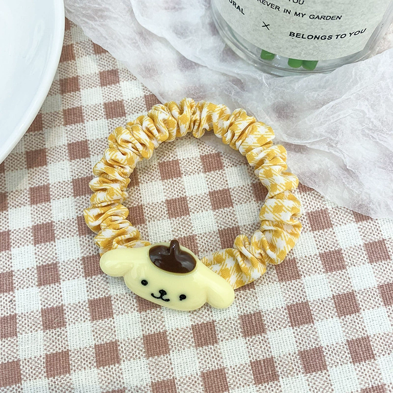 Корея волосы прожиг large intestine hair ribbon полосы галстук голова верёвка сеть красный девочка полный жир кишечника шарик волосы кольцо оптом
