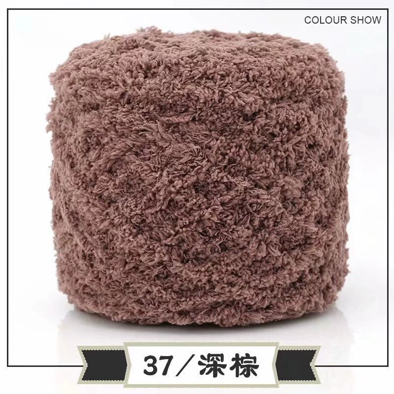 Королевская бархатная пряжа (Coral Velvet) 100 г, толщина 4 мм, детский шарф и ткань для полотенец, многоцветный