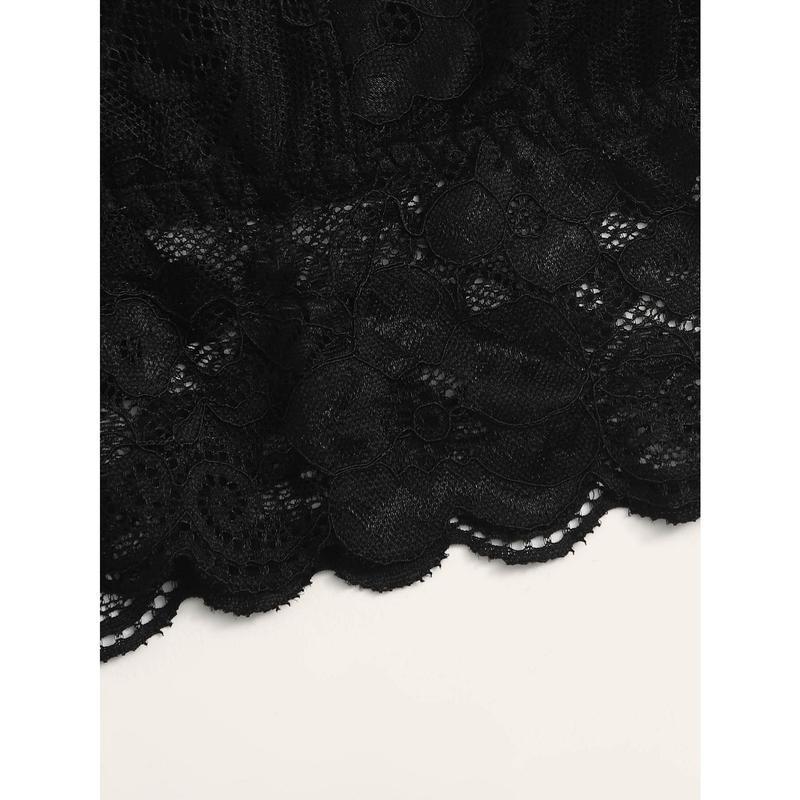 Floral Lace Bralette LingerieSexy charming beautiful and