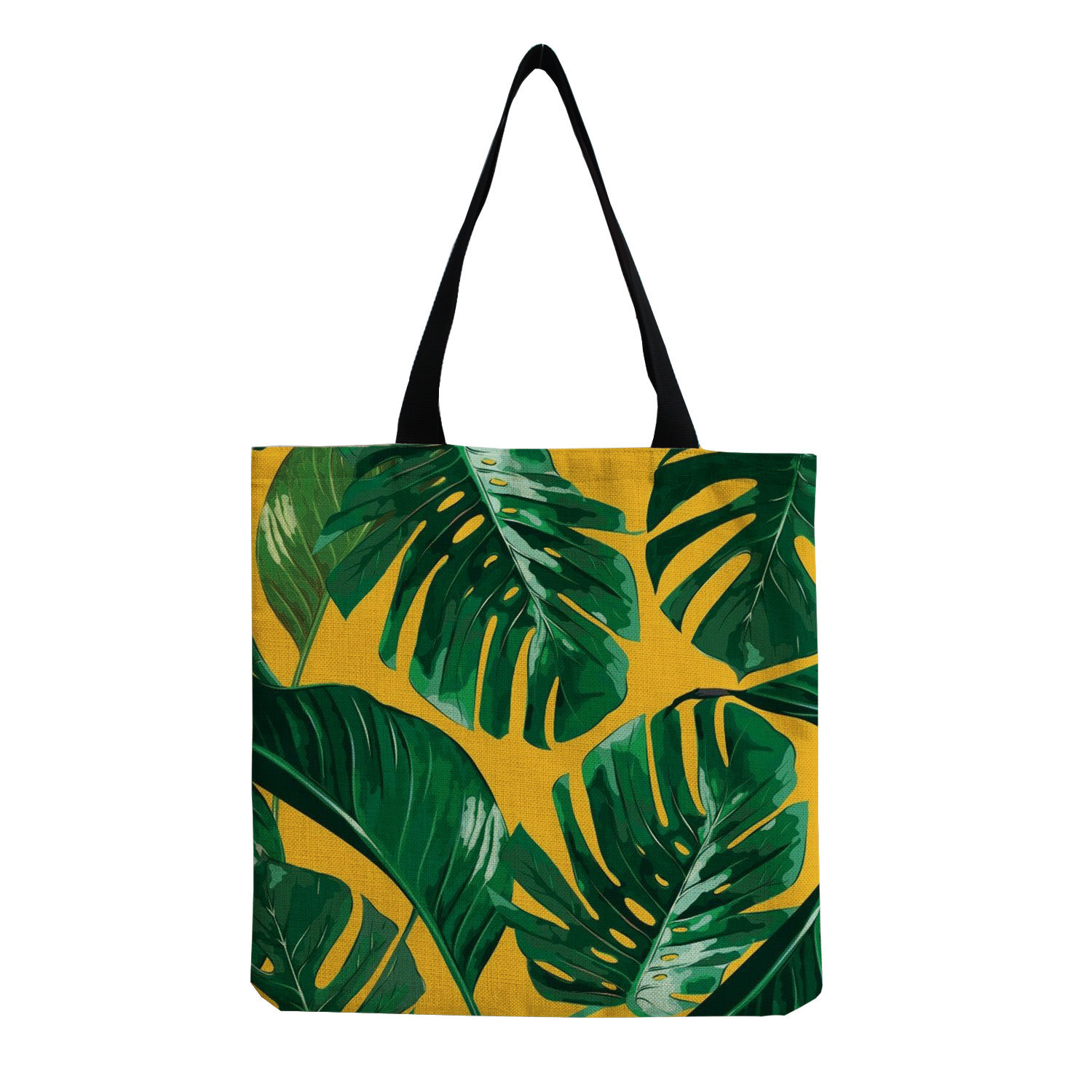 Women's Tropical Leaf Shopping Bags display picture 4