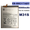 适用于M31S手机电池,EB-BM317ABY内置电池,6000mAh
