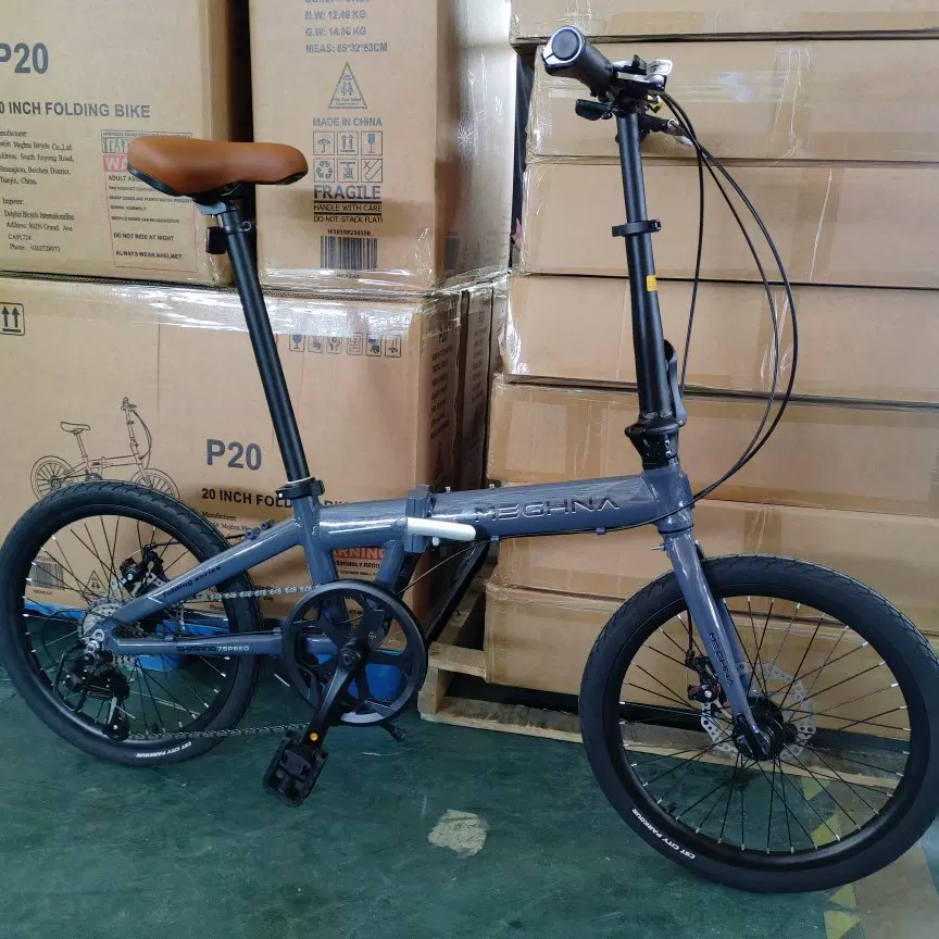 铝合金20寸折叠自行车免安装便捷后备箱单车