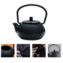 Tea Teapot Kettle Iron Pot Cast Infuser Water Mini Metal羳