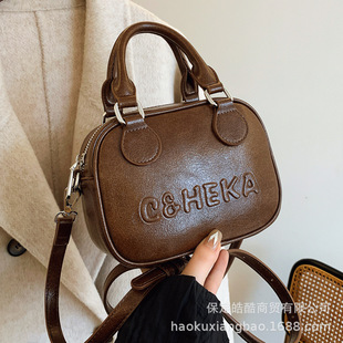 Hand-Carrying Fashionable Casual Small Square Bag for Women 2024 Autumn and Winter New Korean Style Ins Trendy Versatile Shoulder Bag High-End