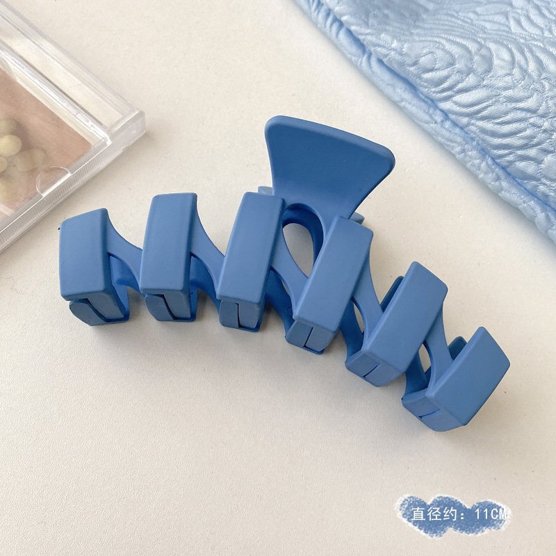 La parte posterior de la cabeza horquilla de perlas grande al por mayor pinza de metal ins pinza de tiburón sensación de alto nivel, simple, horquilla femenina