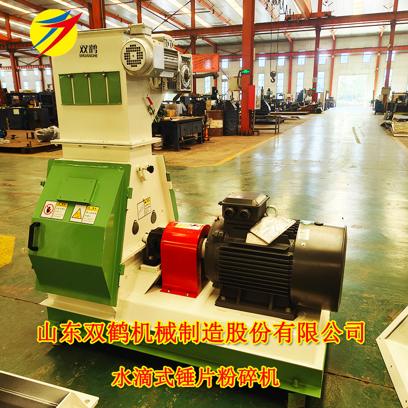 水滴式猪饲料玉米粉碎机 畜牧养殖场用饲料粉碎机生产线 全套除尘
