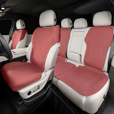 Seat cushion, seat cover, Cushion Black Cat White Cat Good - type-b-thin-pad-volcanic-red-7-piece-set-for-the-whole-car