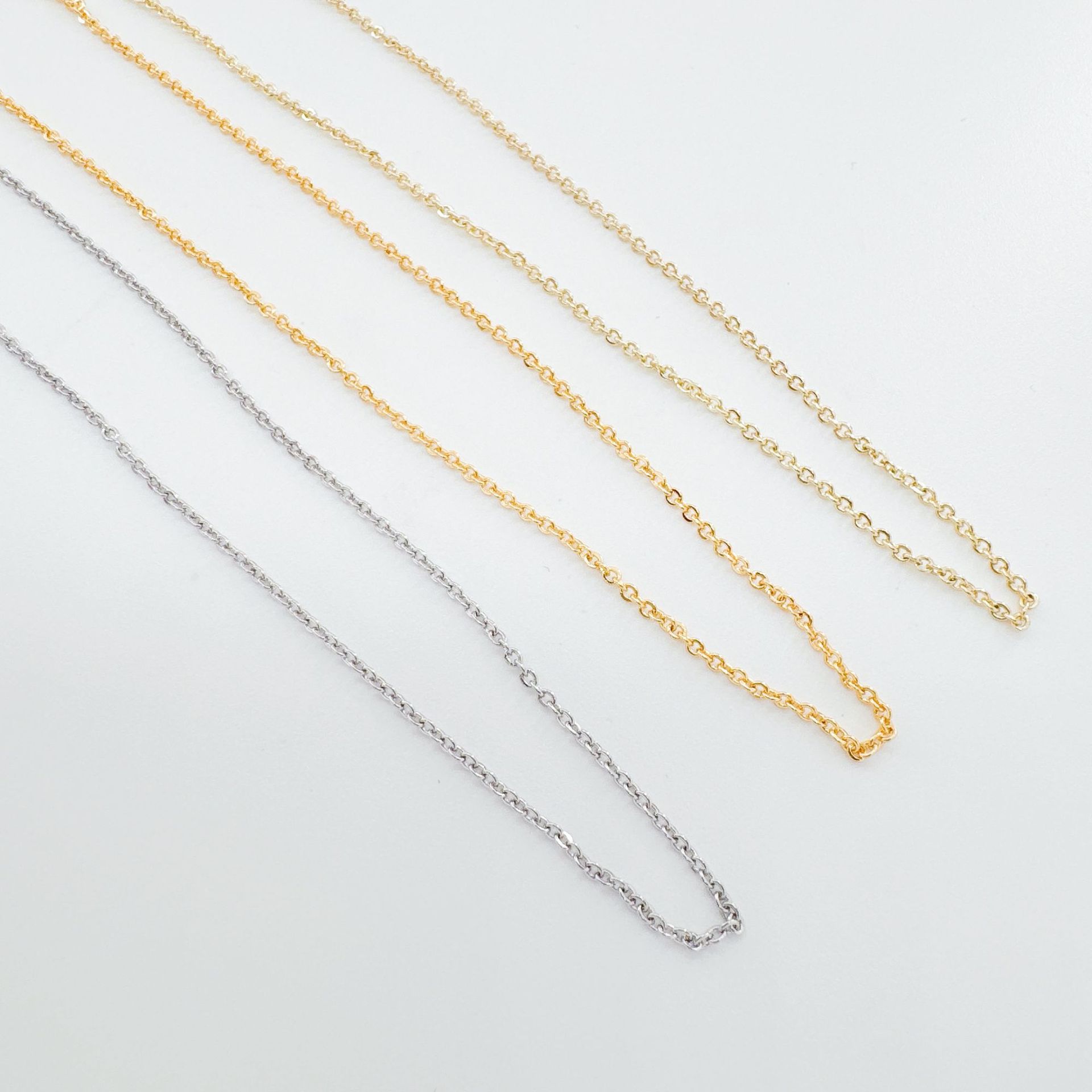All Seasons Season Plating Design 1 Piece Copper Cable Chain Chain Chain