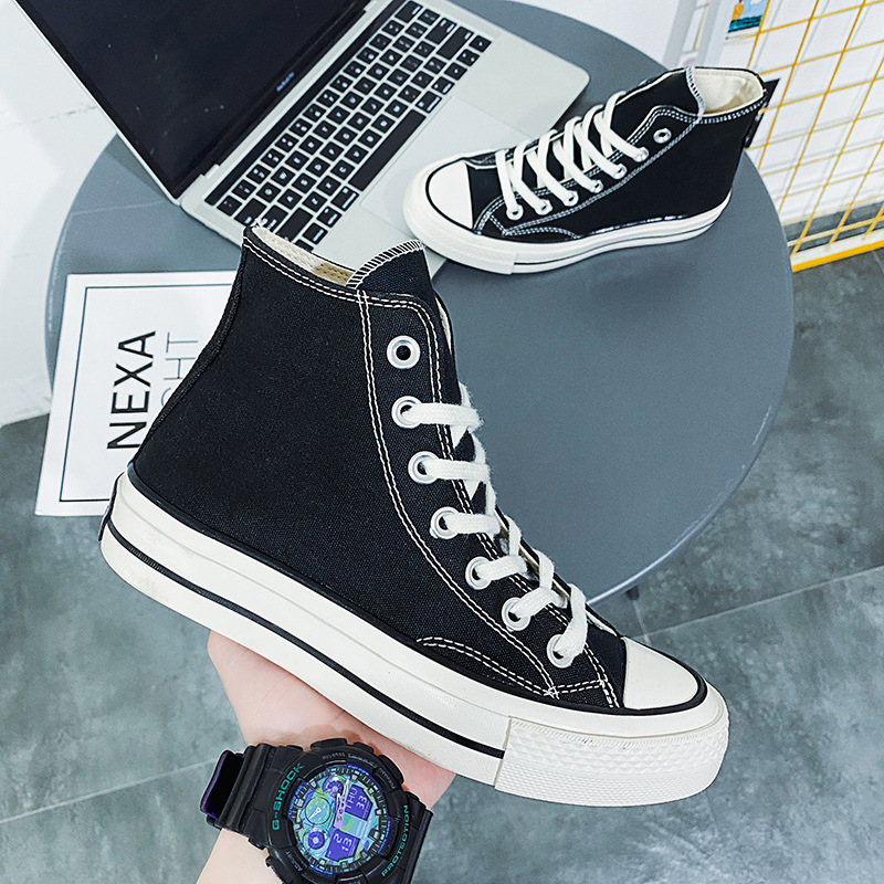 New New 2024 Summer New High Top Men's Canvas 1970S Classic Women's Couple Board Shoes_voghion.com