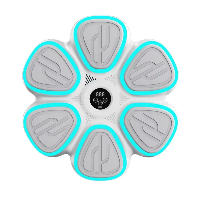新型児童音楽ボクシング機知能bluetooth音楽ボクシング標的壁標的家庭用電子ボクシング訓練器|undefined