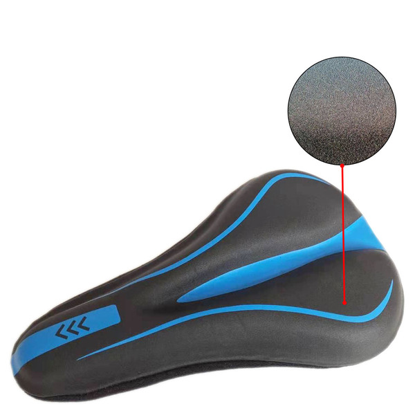 Silicone bicycle seat