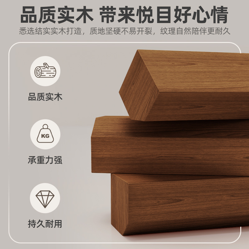 Mesa de cabezal de cama de madera maciza dormitorio pequeño gabinete de cabezal de cama mini borde estrecho ranura de cabezal de cama pequeño gabinete de almacenamiento