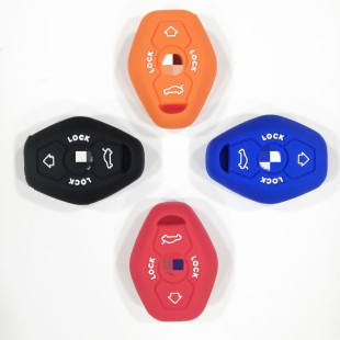 Applicable to BMW car key case remote control case silicone key case car hollow-out key protective case without car logo