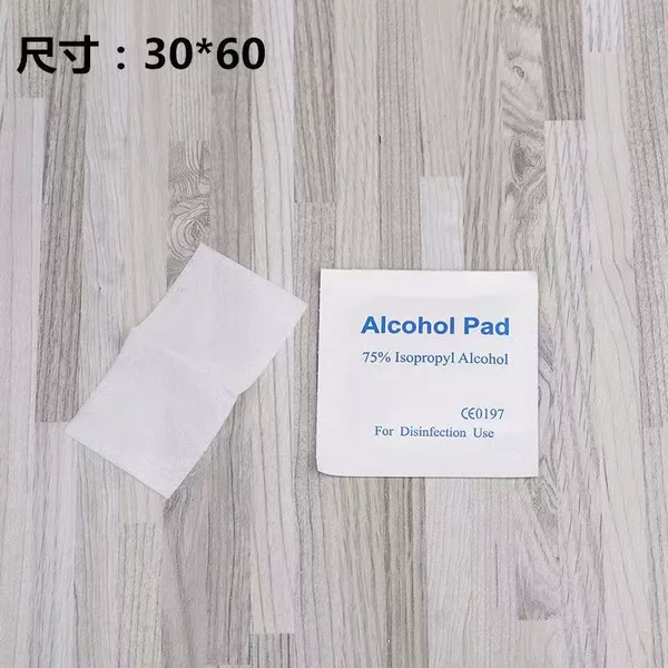 Alcohol Wipes for Nail Art, Specialized for Nail Salons, Wearable Nail Cleaning Wipes That Do Not Shed Lint, Disinfecting Wet Wipes, 6X3 Small Nail Wipes