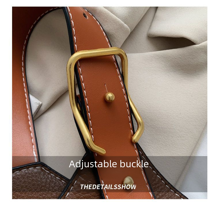 Γυναικεία τσάντα χονδρικής χονδρικής τσάντα εξειδικευμένου σχεδιασμού γυναικεία τσάντα σε αντίθεση χρώματος τσάντα κουβά τσάντα καλαθιού φαγητού_voghion.com