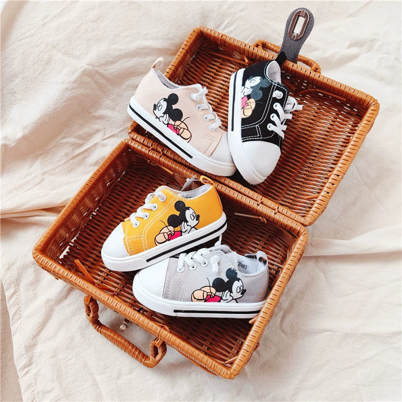 Island Foreign Trade одиночные Детские парусиновые туфли с героями мультфильмов Xidi без шнуровки ленивые детские кроссовки для малышей обувь для мальчиков и девочек